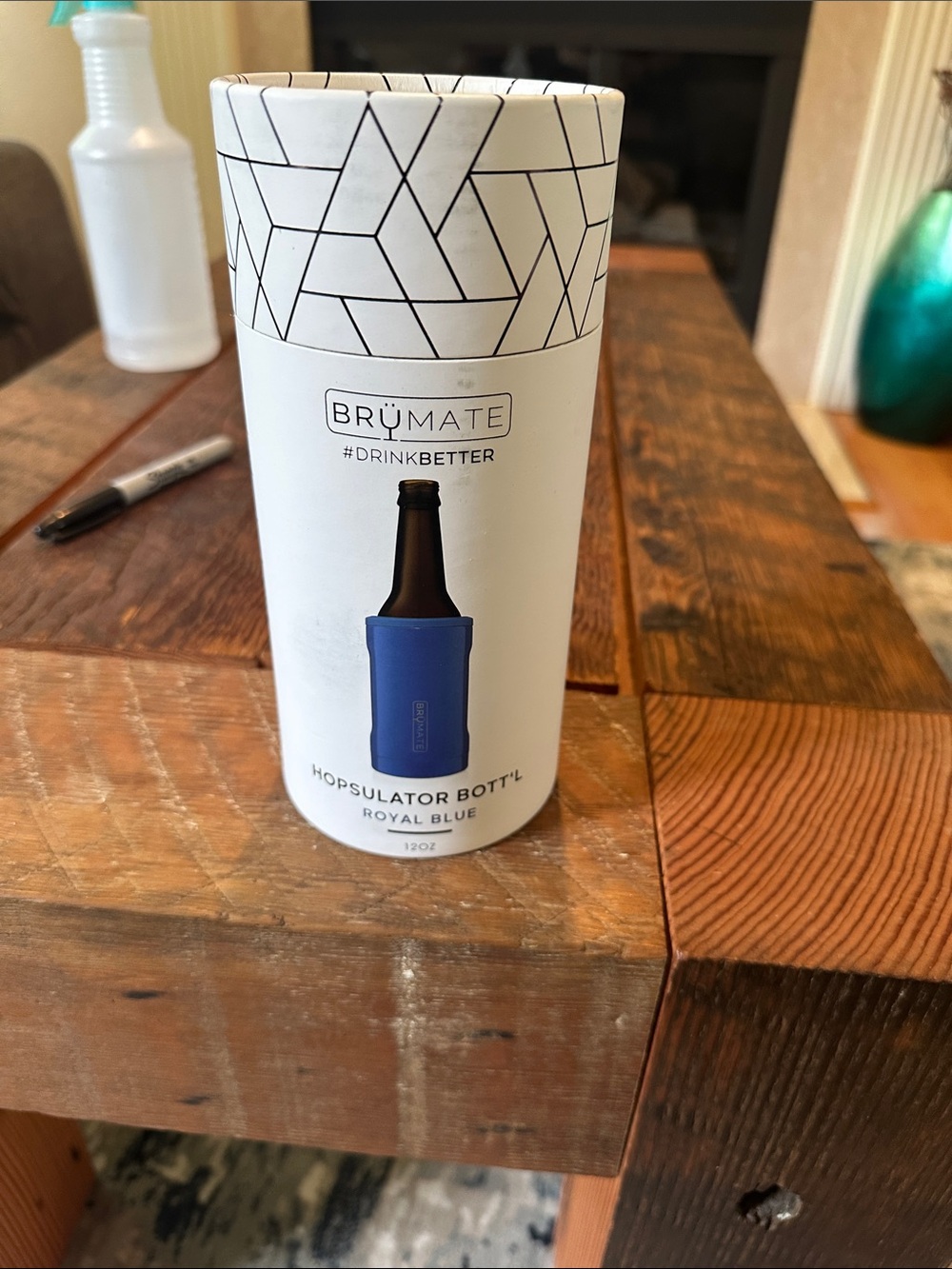 BrüMate Hopsulator Bottle Cooler — Royal Blue